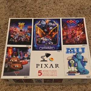 5 Pack Pixae Jigsaw Puzzle Set -